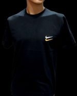تیشرت یقه گرد طرح NIKE