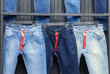 شلوار جین پارچه خارجی اسلیم راسته