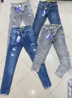 شلوار جین مردانه پنبه اسلب شرکتی اصل