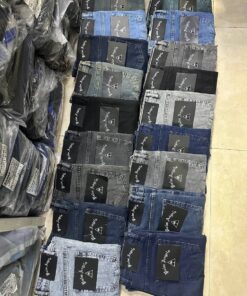 شلوار جین راسته پارچه خارجی