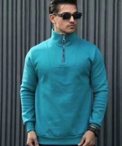 دورس نیم زیپ سه نخ اسپان تو کرک دار