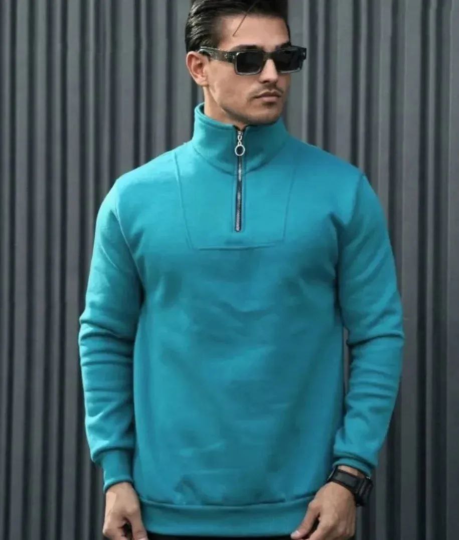 دورس نیم زیپ سه نخ اسپان تو کرک دار