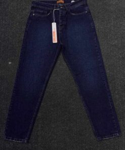 شلوار جین مام فیت با رنگ بندی عالی