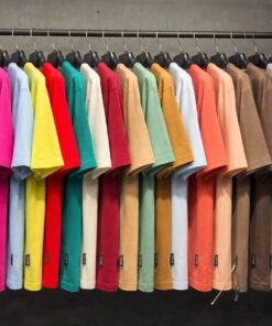 تیشرت مردانه پنبه درجه درجه یک ، رنگ‌بندی کامل